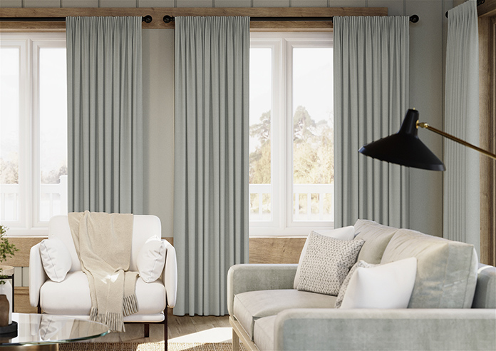 Esme, Formal Grey - Made to Measure Curtains - Image 3